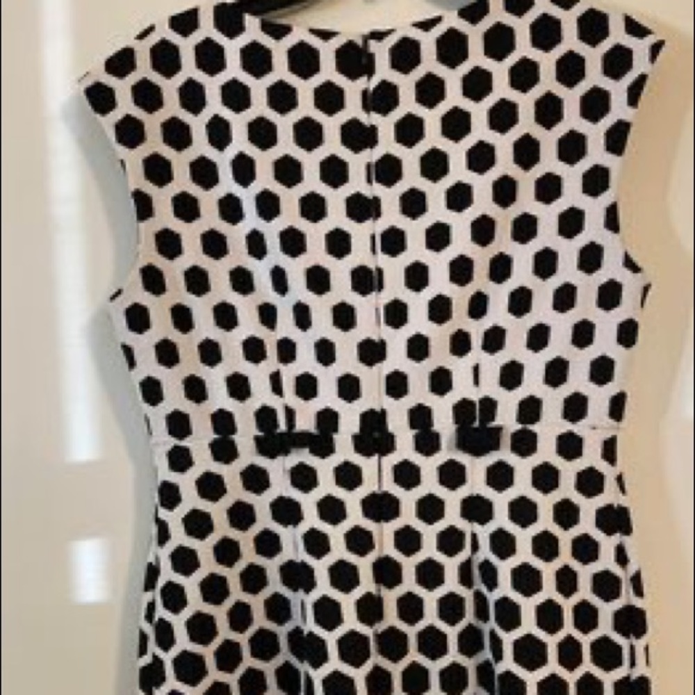 White and Black Dress